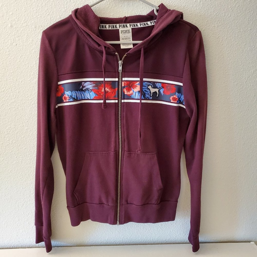 PINK by Victoria's Secret Purple Hoodie Size S